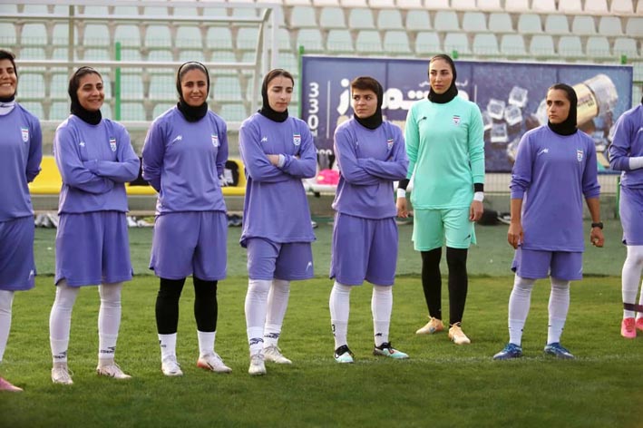 برگزاری نخستین تمرین تیم ملی فوتبال زنان