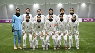 پیروزی دختران ایران مقابل تاجیکستان