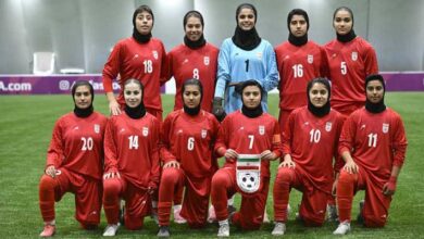 پیروزی دختران ایران برابر ترکمنستان