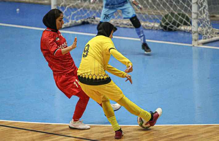 هفته هفتم لیگ برتر فوتسال زنان | پیروزی پرگل پالایش نفت آبادان