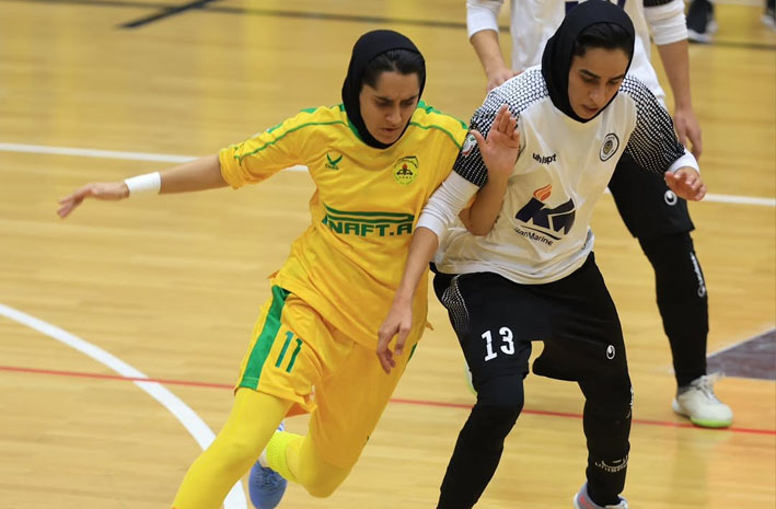 هفته هشتم لیگ برتر فوتسال زنان | پیروزی استقلال و شکست پالایش نفت آبادان