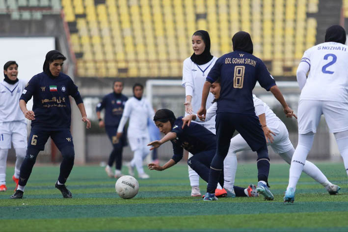 جنگ داغ برای بقا در قعر جدول لیگ برتر فوتبال زنان
