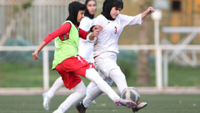 مرور تمرینات ملی‌پوشان نوجوان زیر نظر کادر فنی