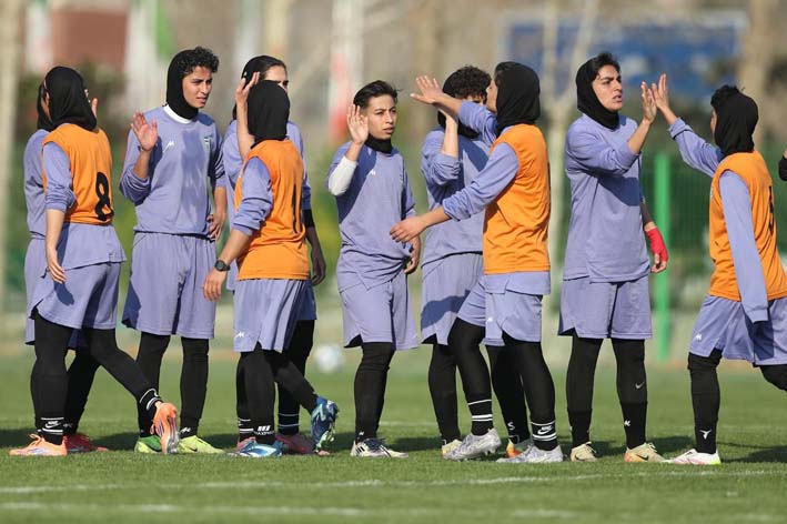 بازی درون تیمی ملی‌پوشان فوتبال در آخرین روز اردو