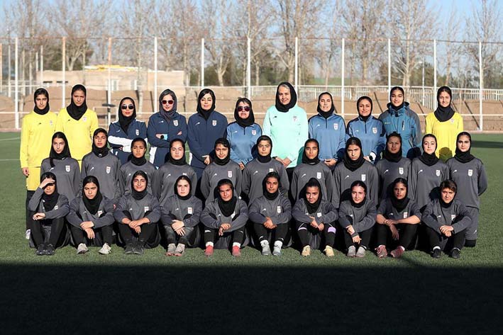 پیروزی دختران نوجوان در دیدار تدارکاتی