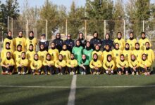 حضور تیم ملی فوتبال دختران زیر 20 سال در تورنمنت کافا